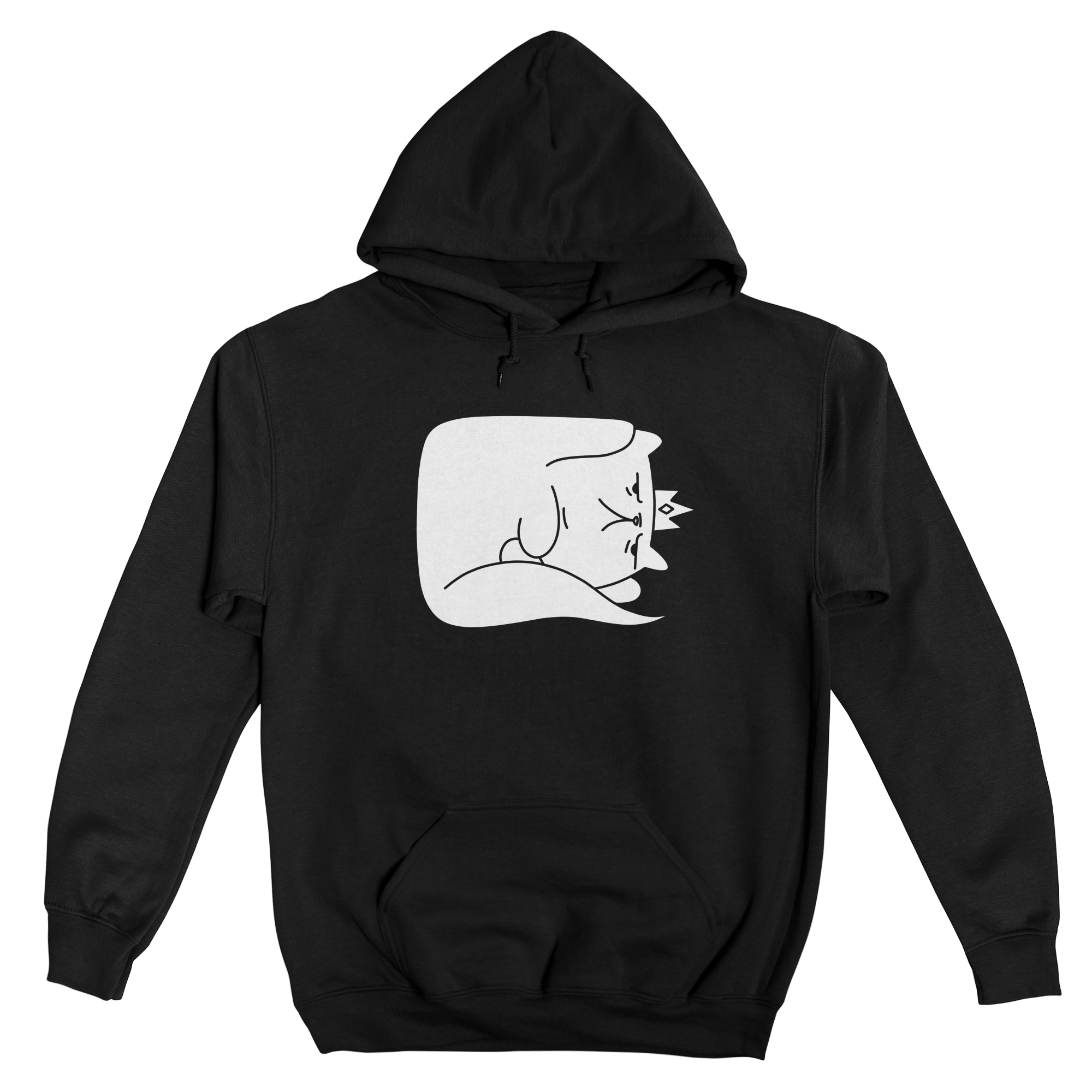 Princess Donut the Queen Anne Chonk Classic Fleece Pullover Hoodie