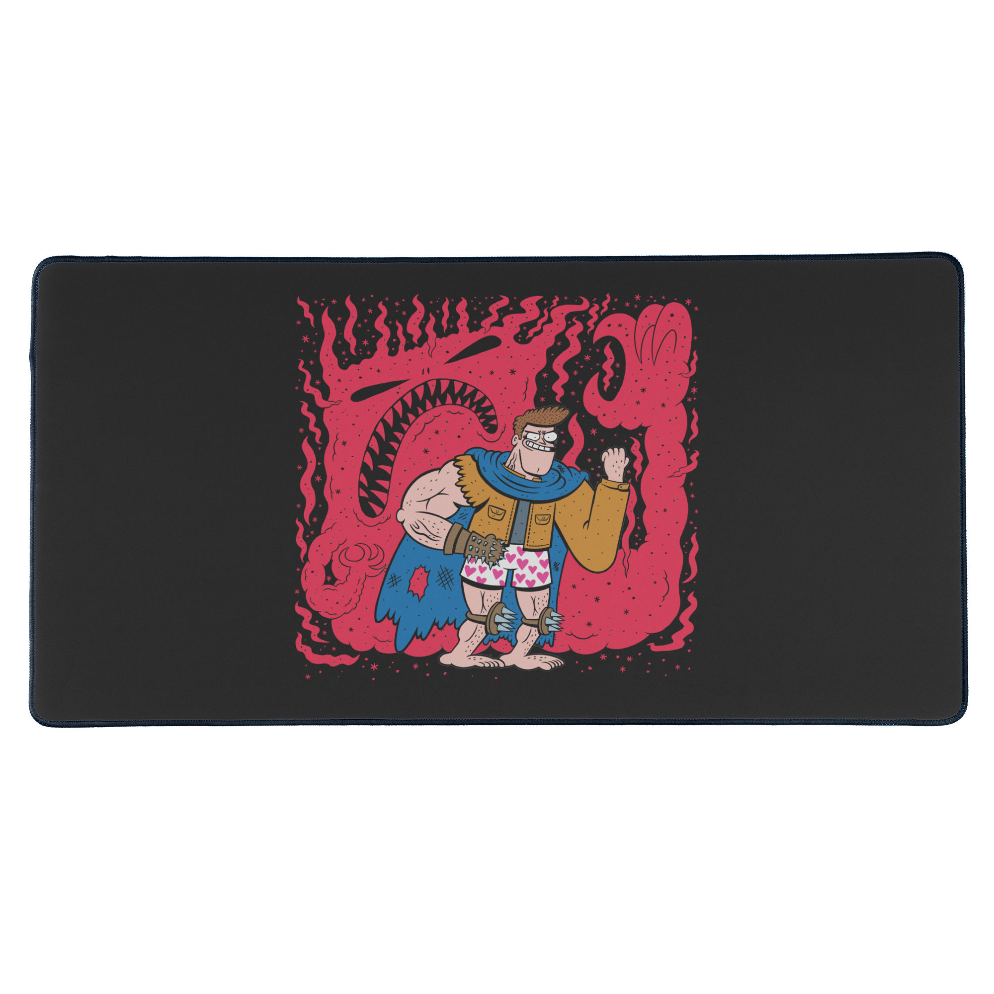 Luckiest Fucker in the Dungeon Mouse Pad