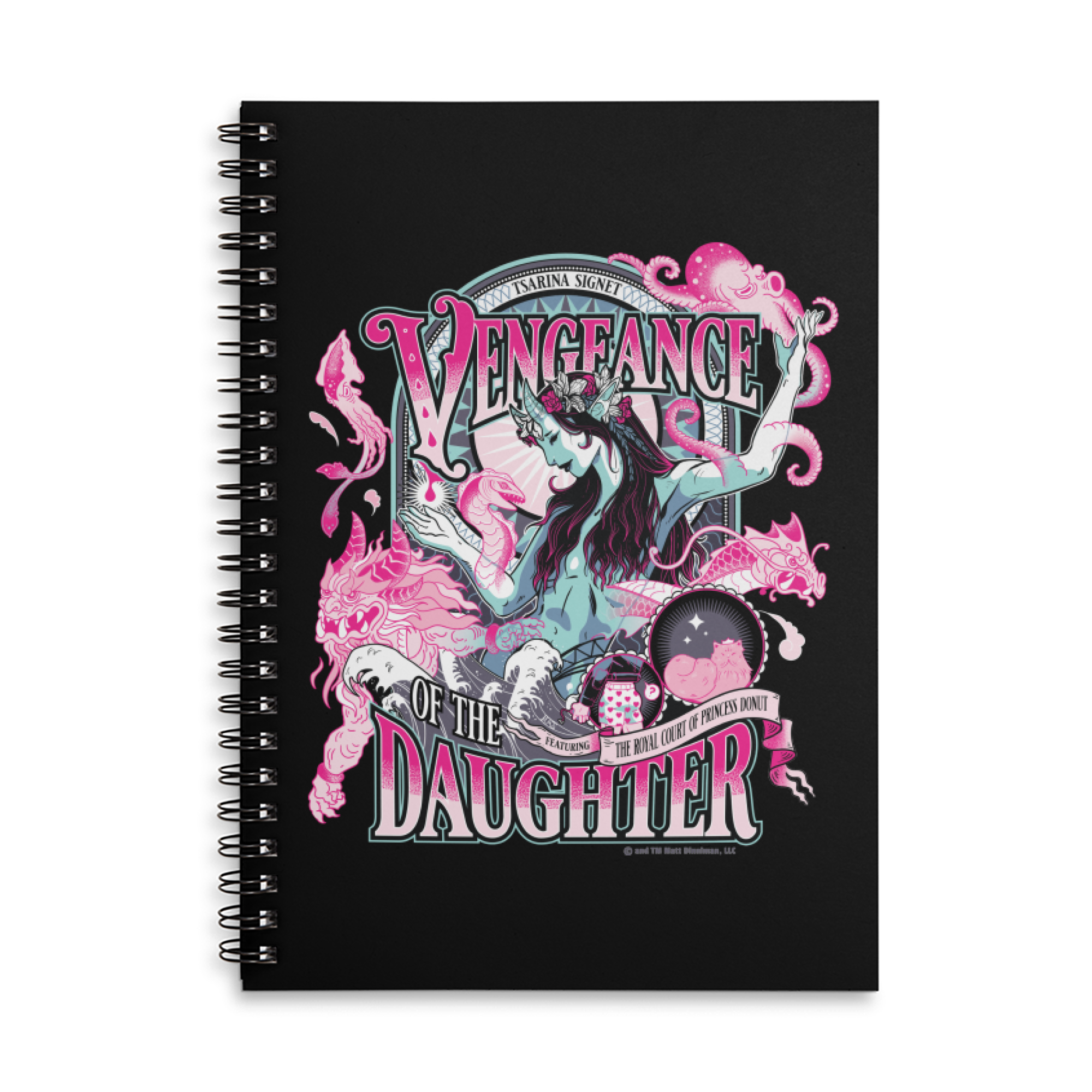 Vengeance of the Daughter Notebook