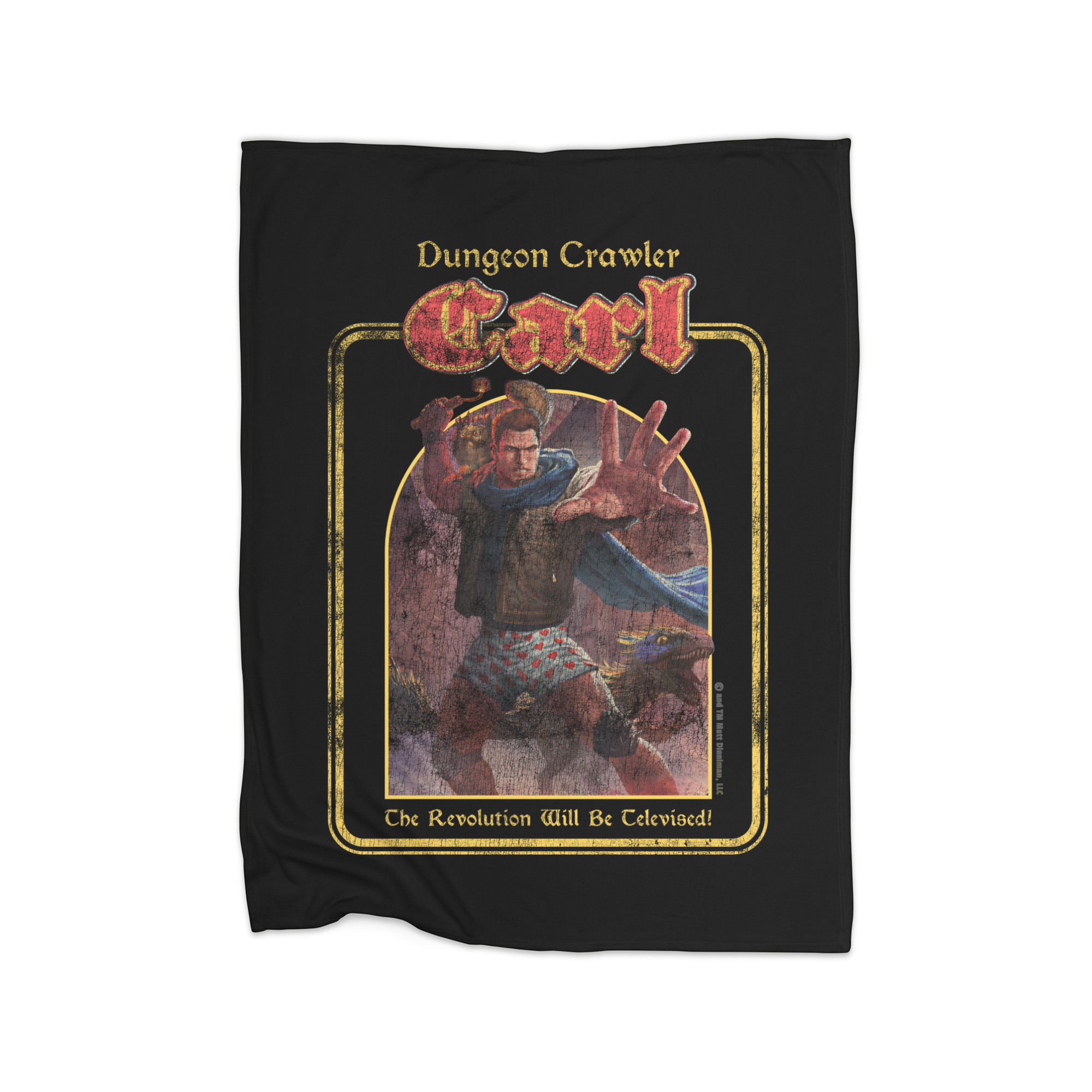 Dungeon Crawler Carl Revolution Blanket