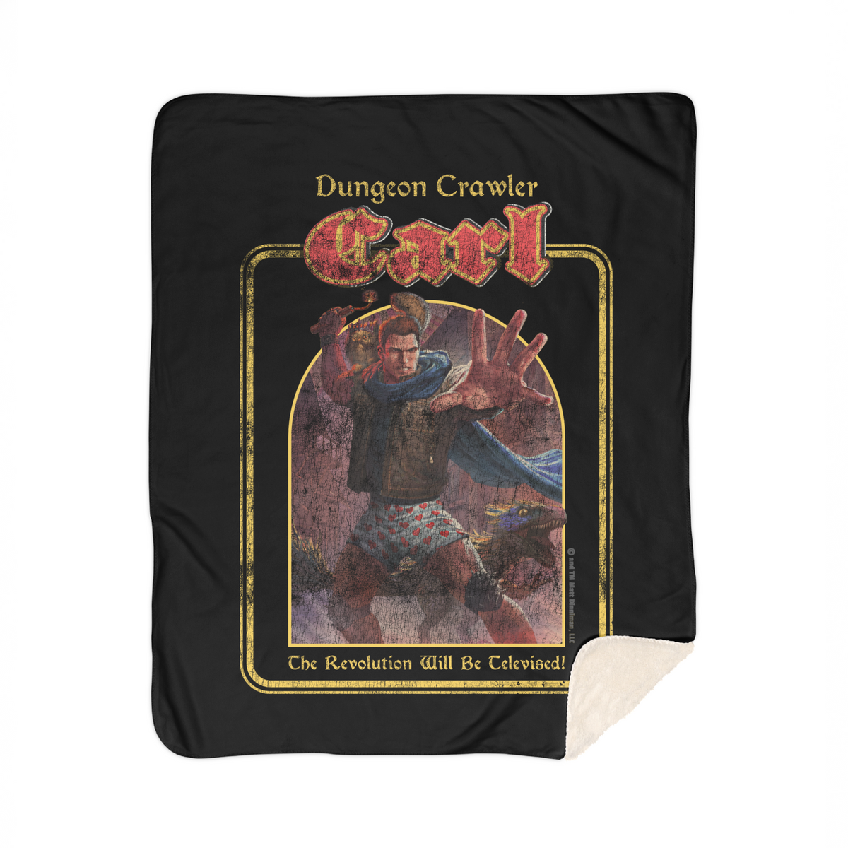 Dungeon Crawler Carl Revolution Blanket