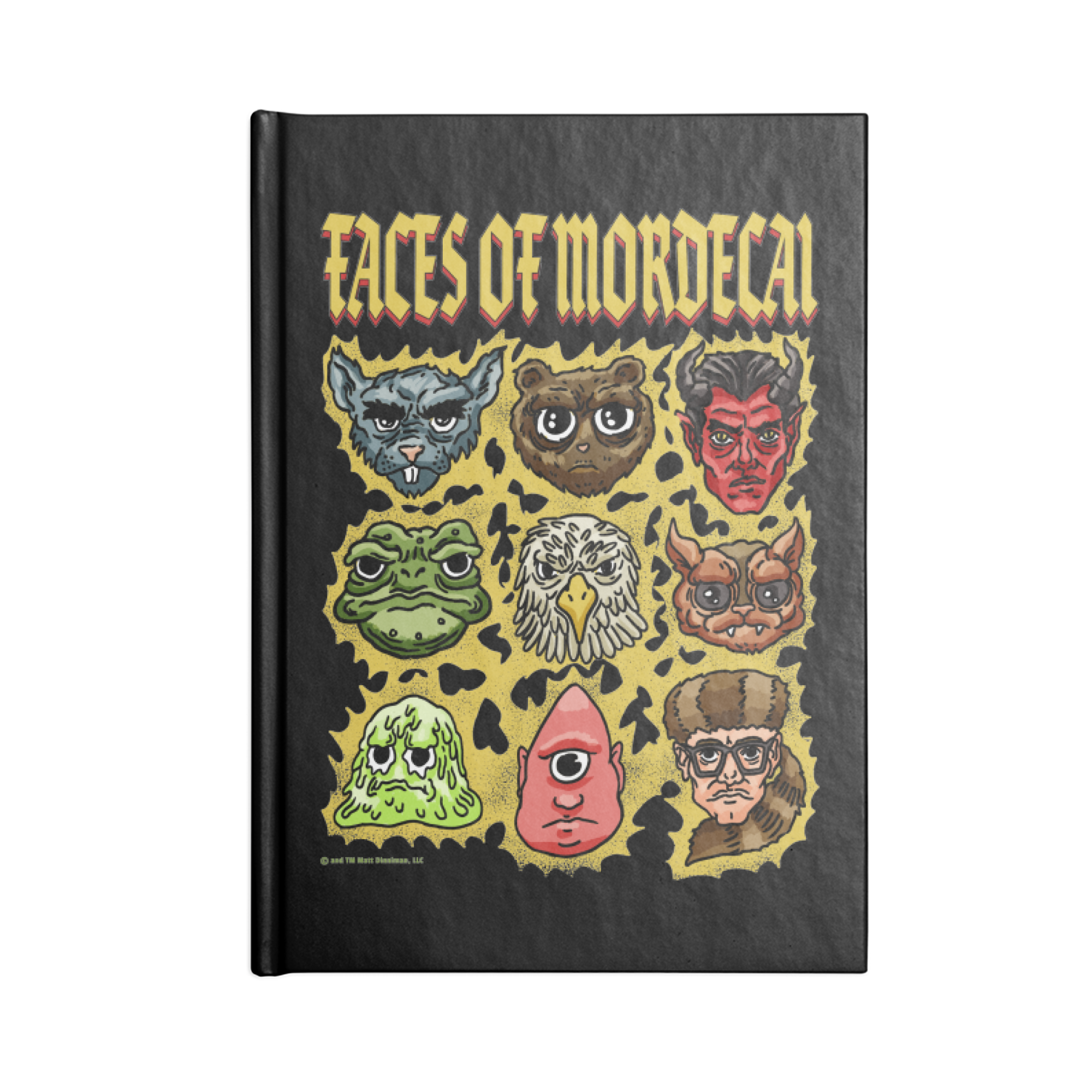 FACES OF MORDECAI Notebook