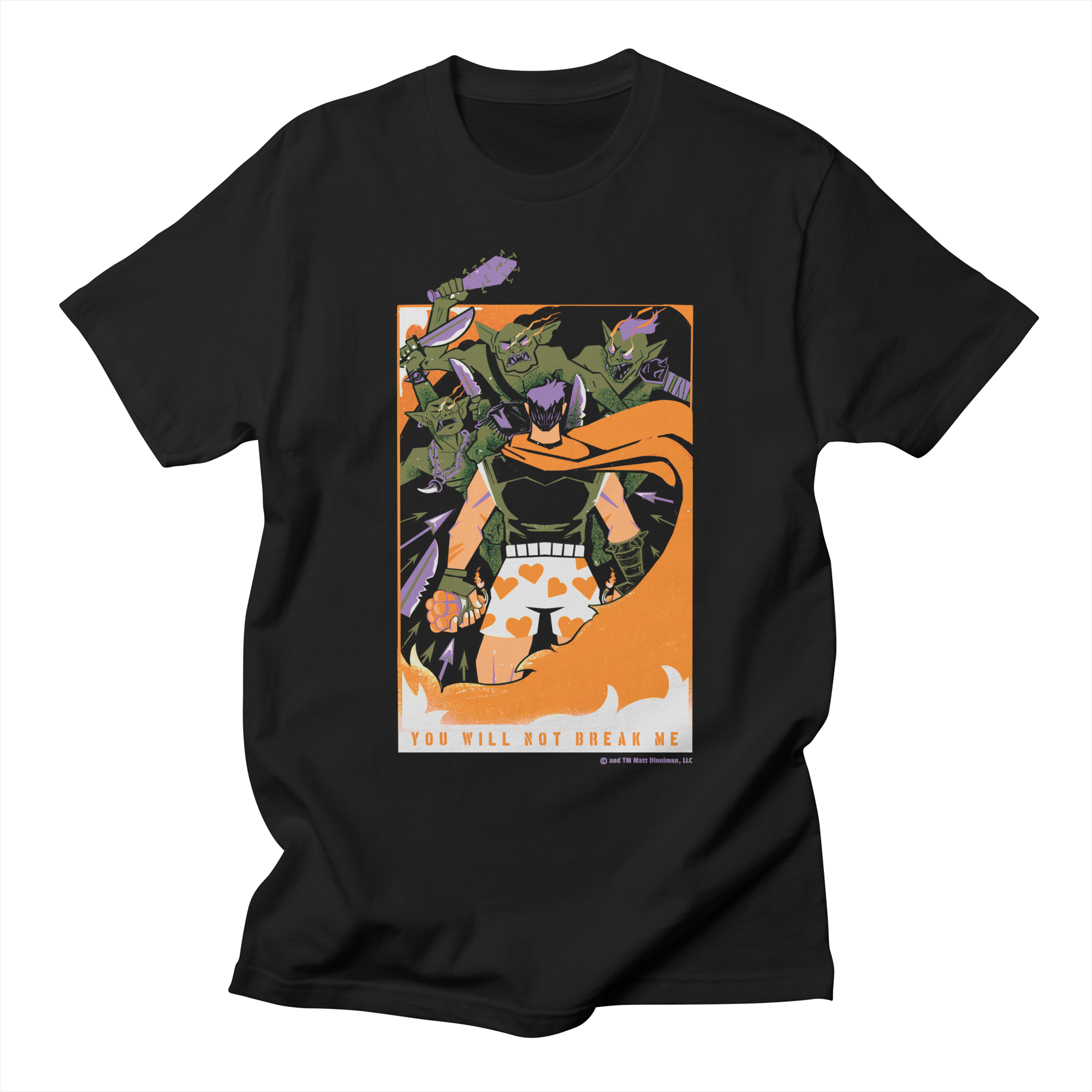YOU WILL NOT BREAK ME Regular T-Shirt