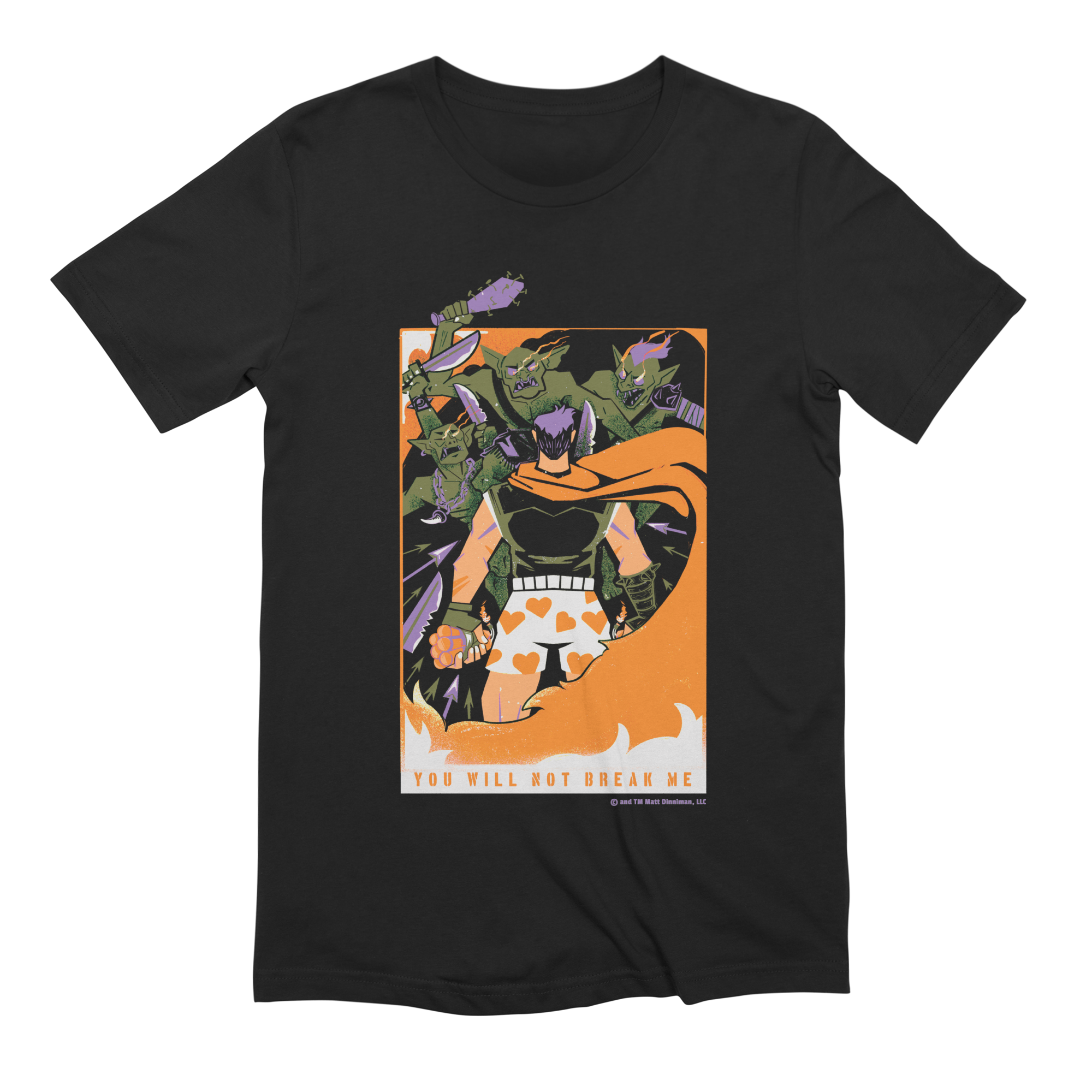 YOU WILL NOT BREAK ME Extra Soft T-Shirt