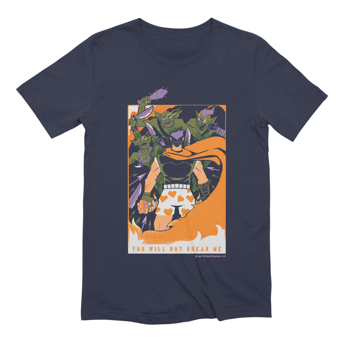 YOU WILL NOT BREAK ME Extra Soft T-Shirt