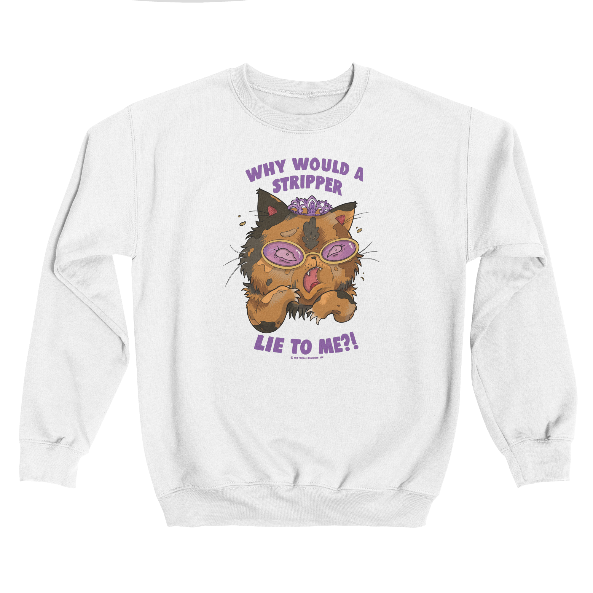 Why Would a Stripper Lie to me?! Classic Fleece Sweatshirt