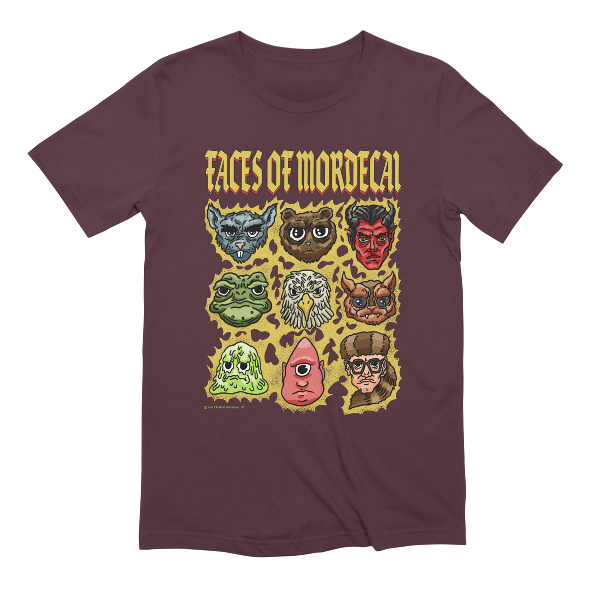 FACES OF MORDECAI Extra Soft T-Shirt