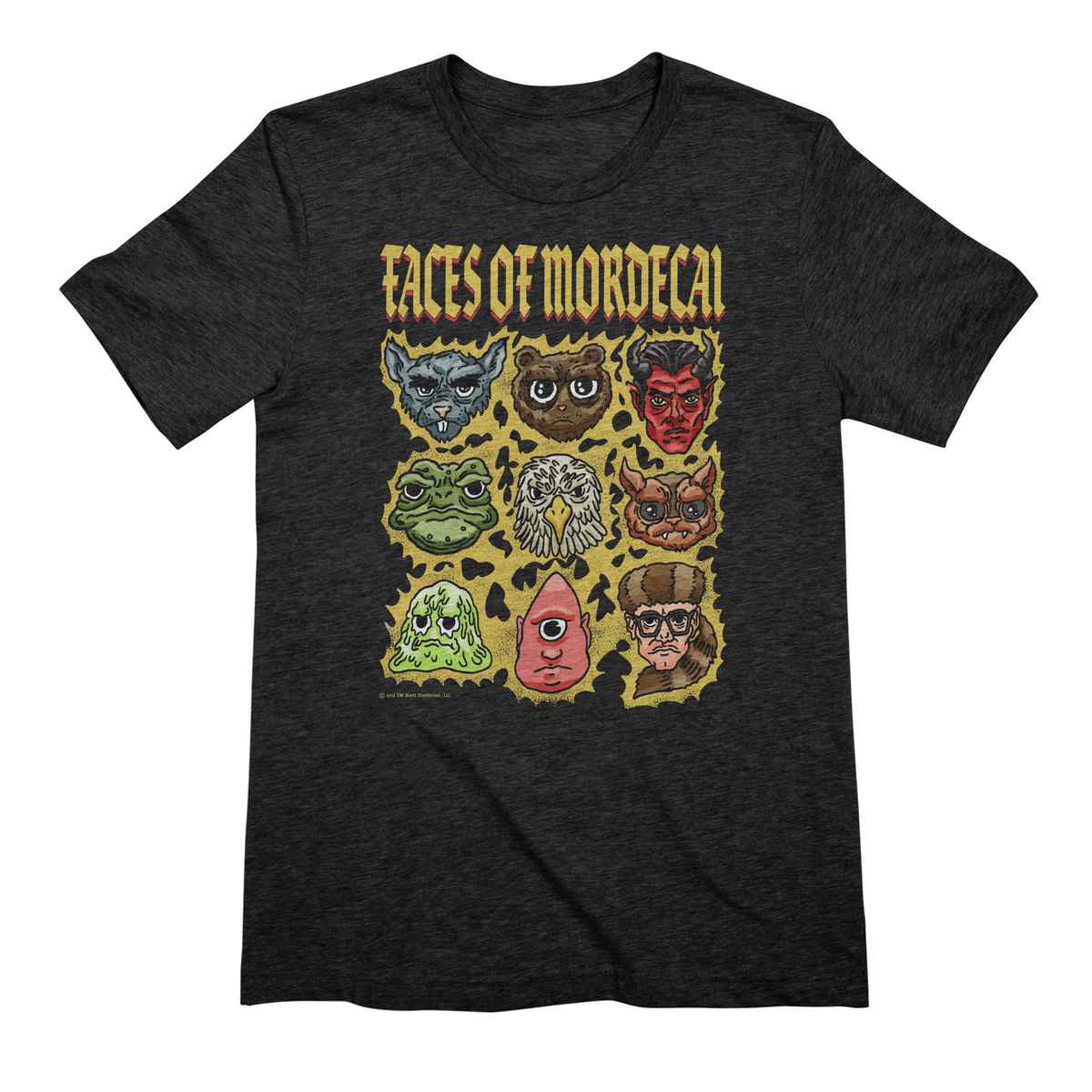 FACES OF MORDECAI Extra Soft T-Shirt