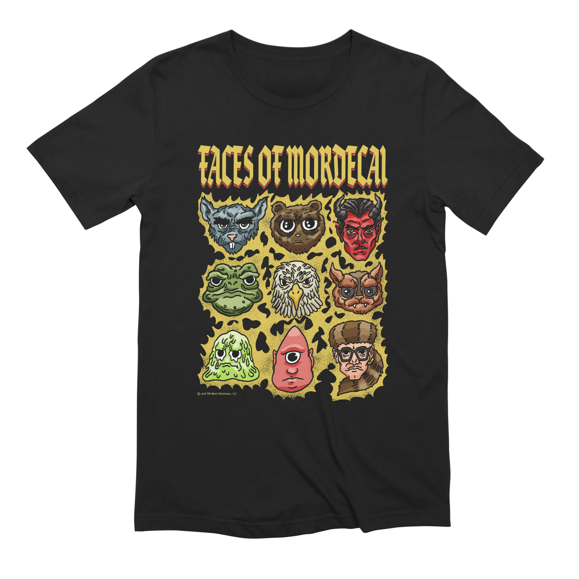 FACES OF MORDECAI Extra Soft T-Shirt