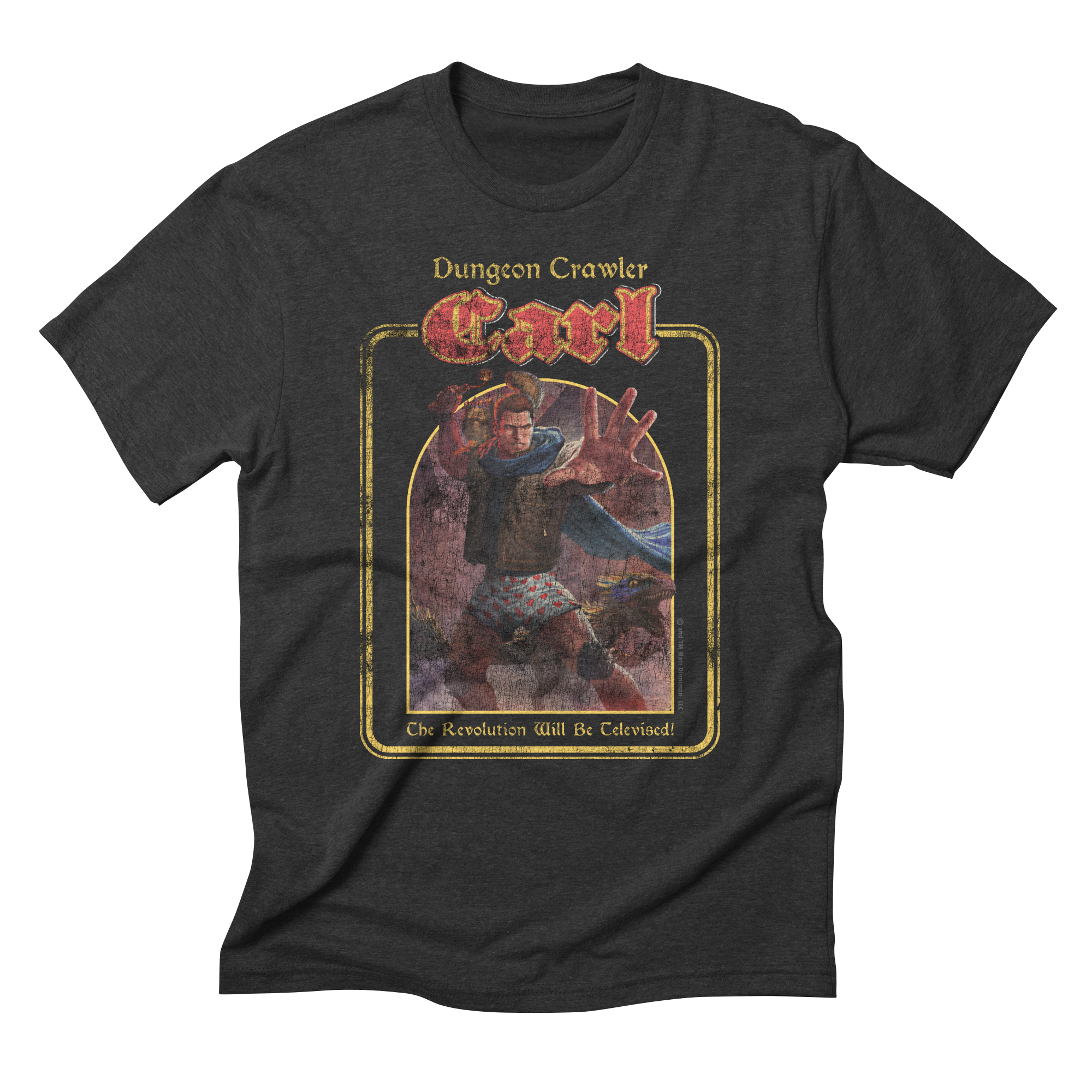 Dungeon Crawler Carl Revolution Triblend T-Shirt