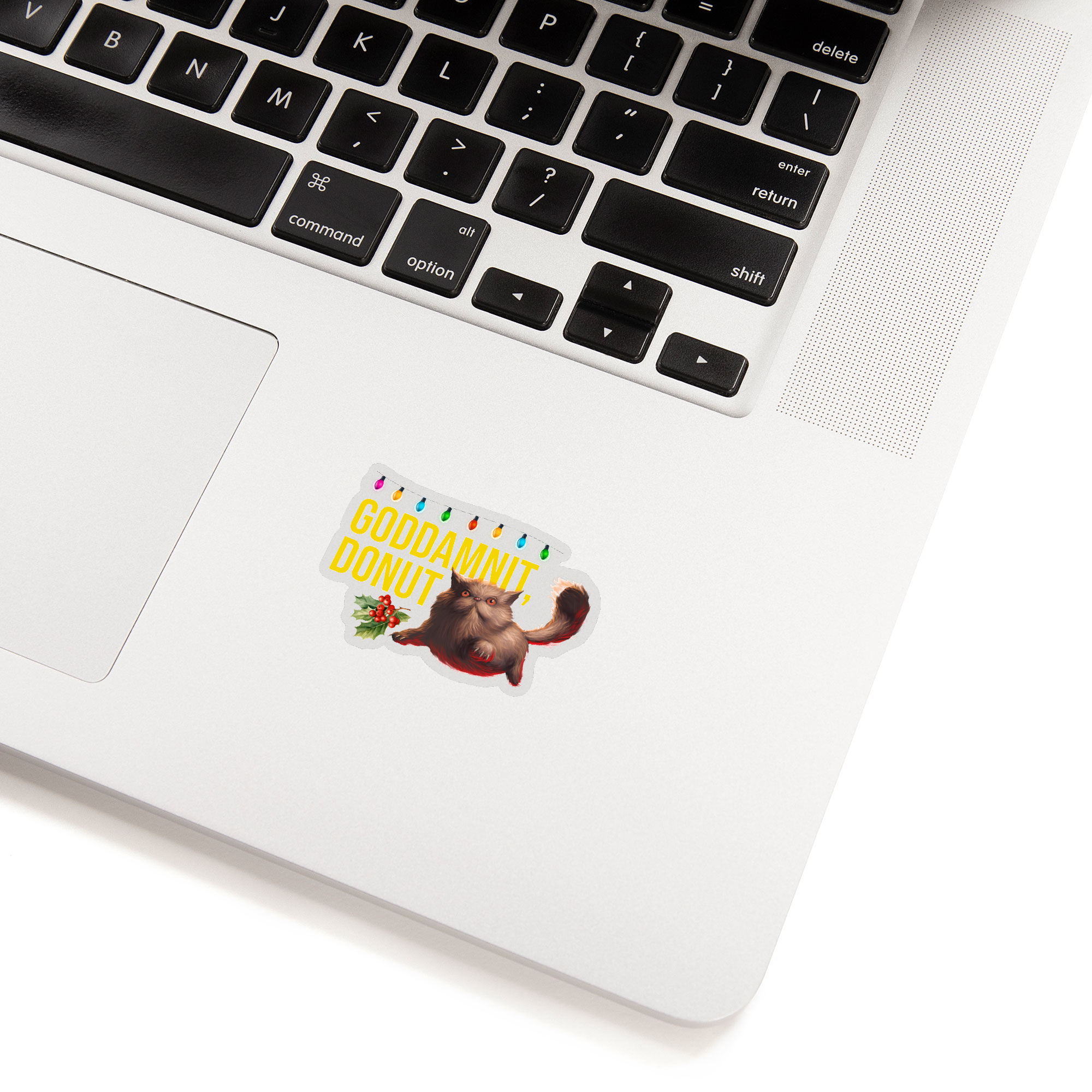 Donut Holiday Sticker