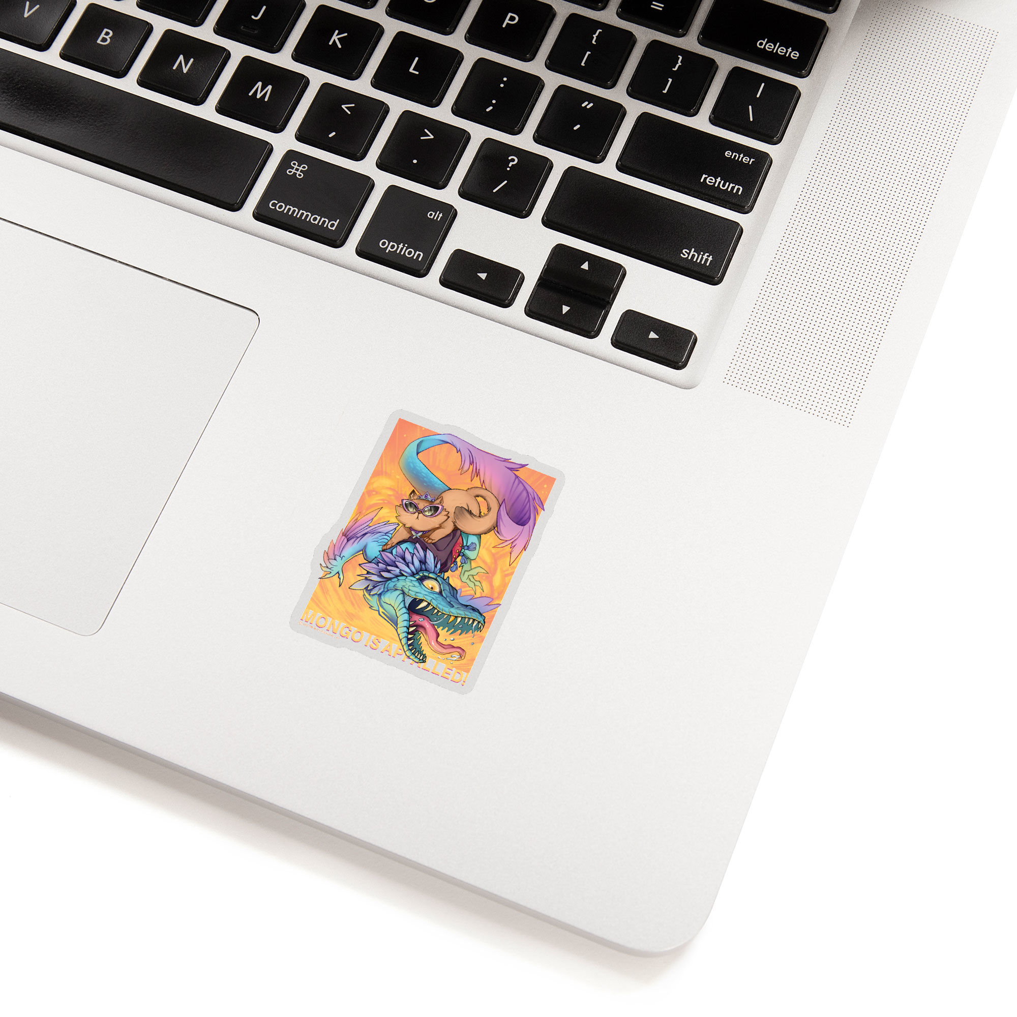 MONGO IS APPALLED! Sticker