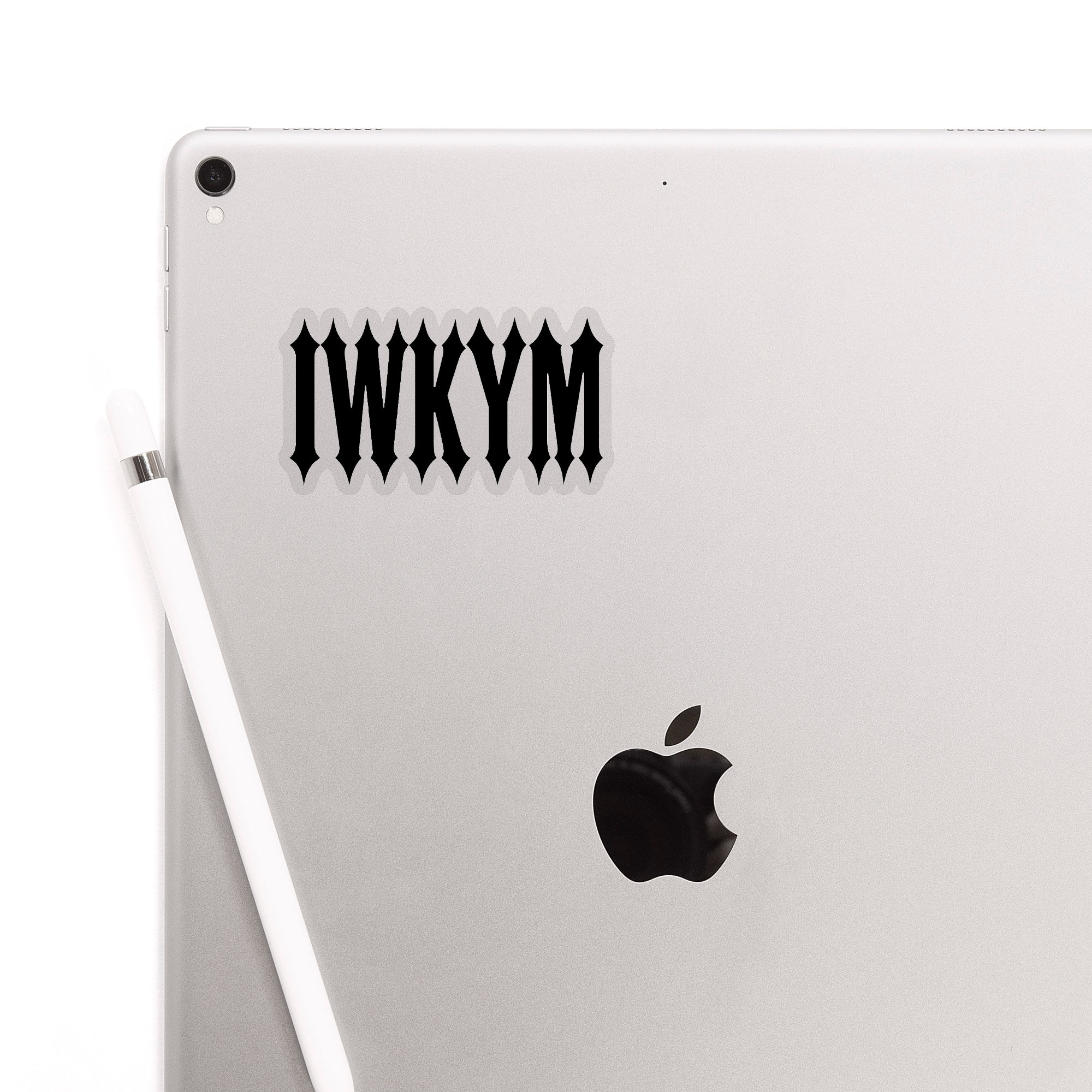 IWKYM (Light Tees) Sticker