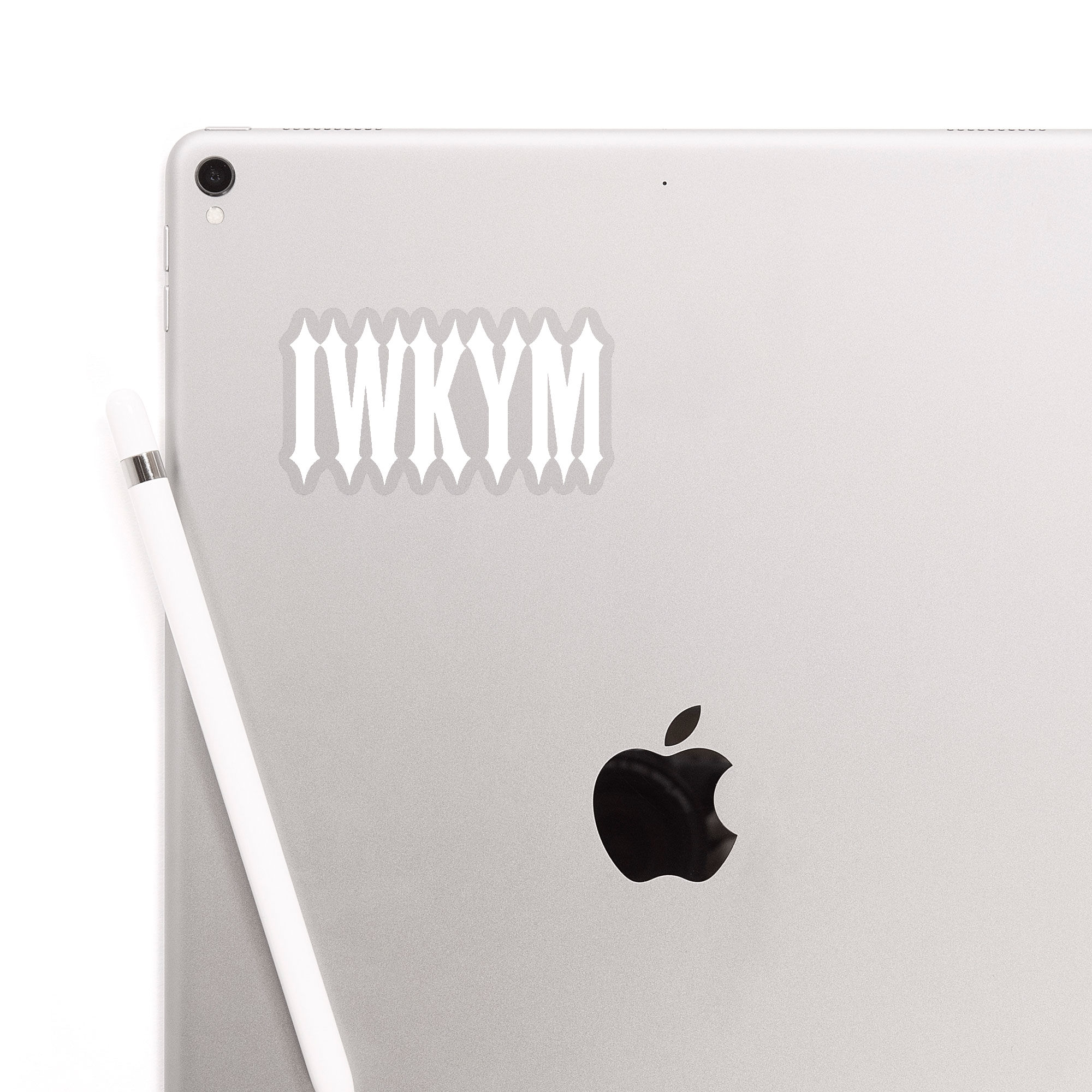 IWKYM (Dark Tees) Sticker