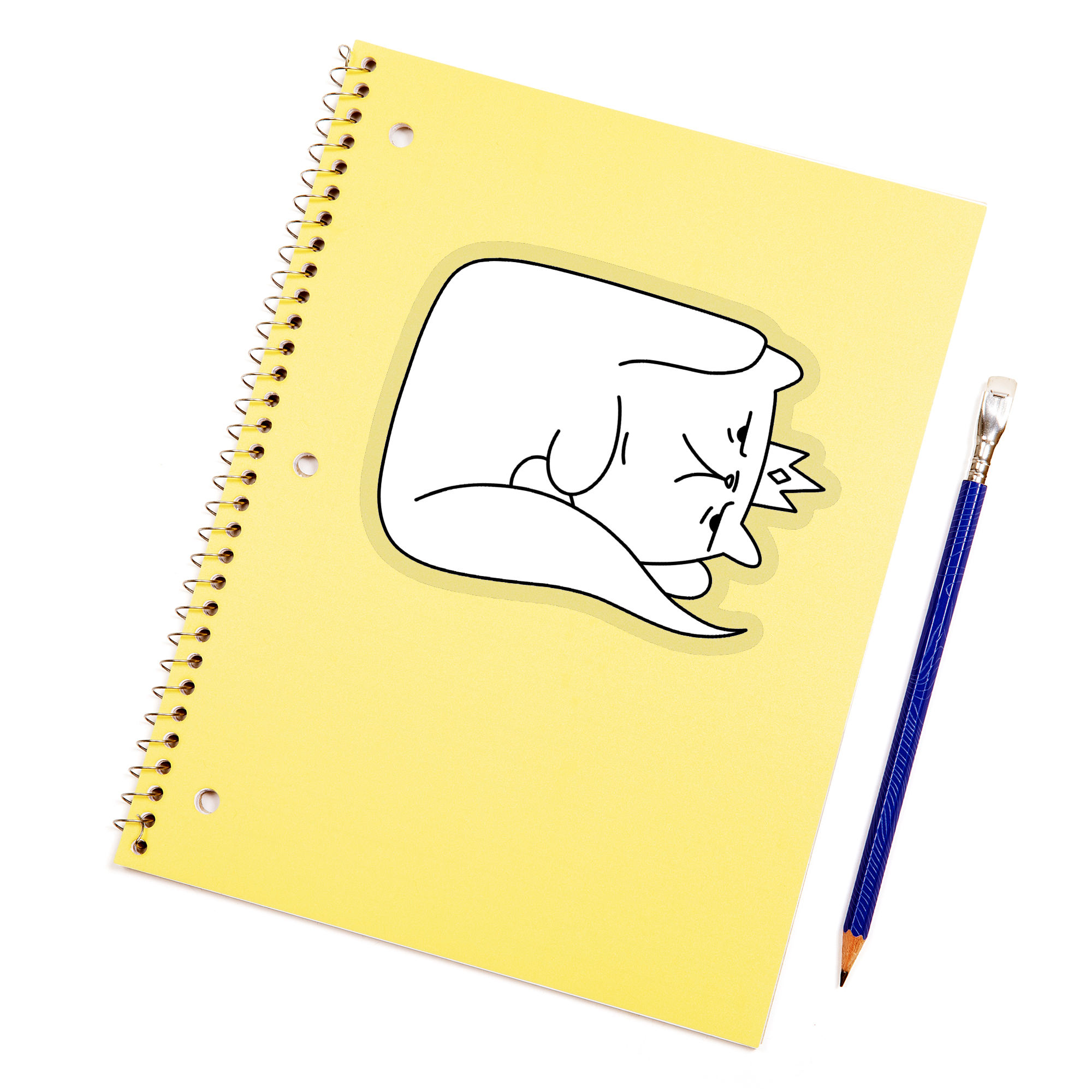 Princess Donut the Queen Anne Chonk Sticker