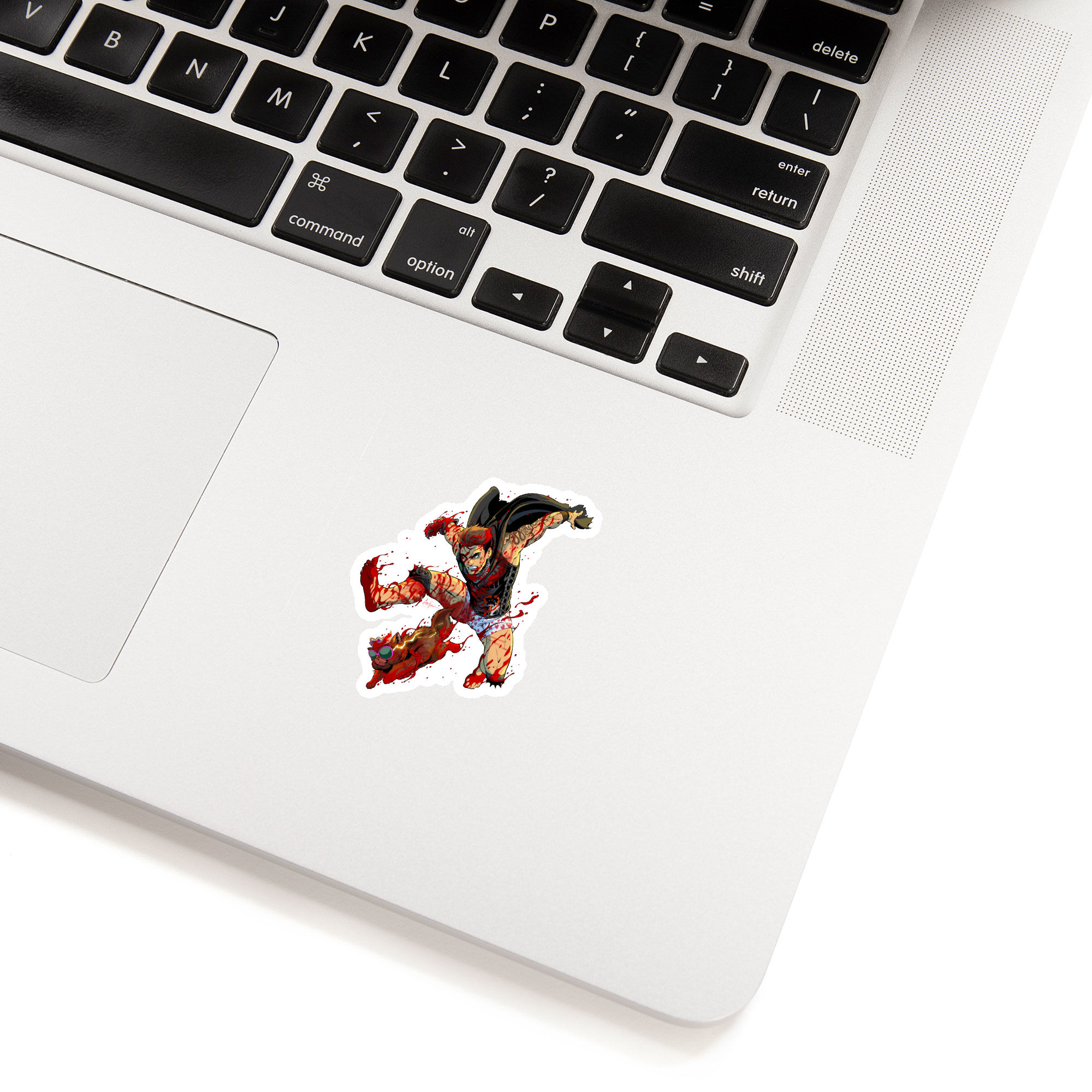 FEET FIRST Sticker
