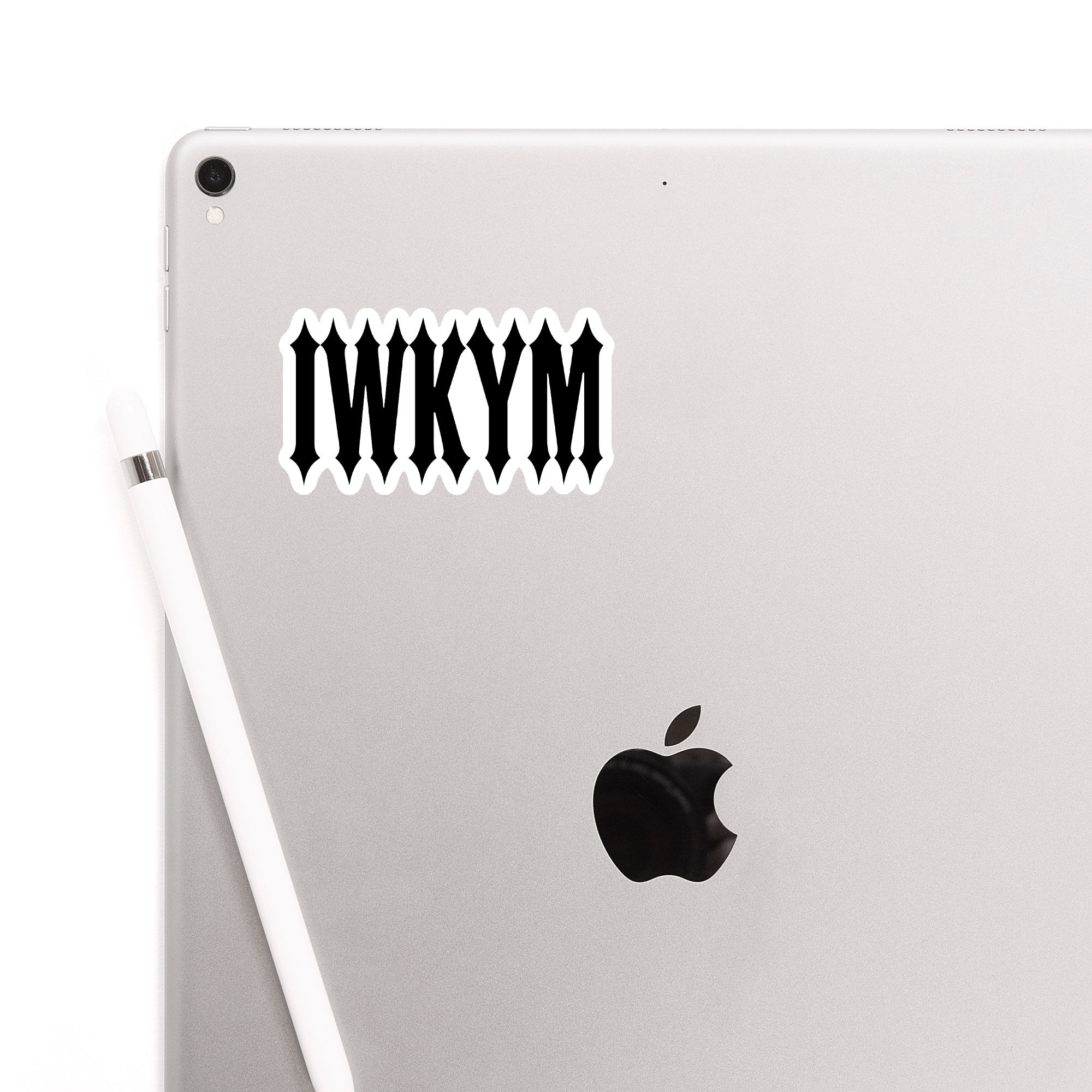 IWKYM (Light Tees) Sticker