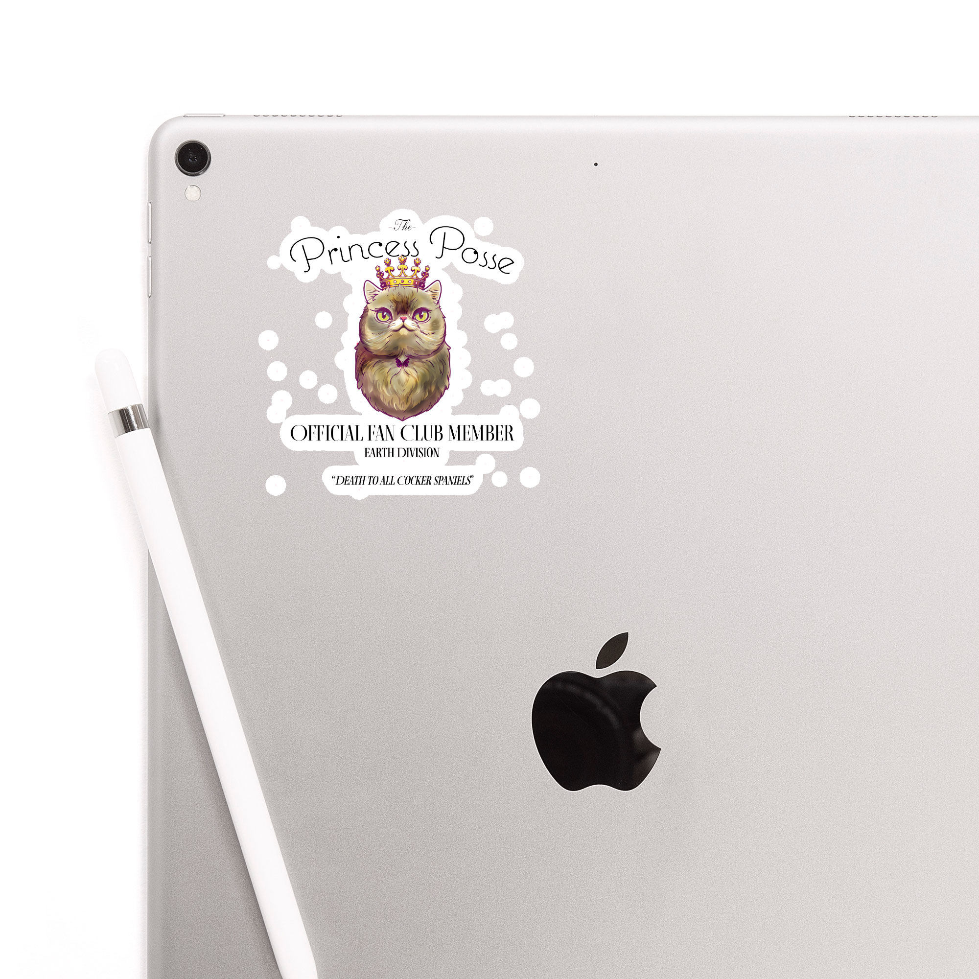 The Princess Posse Official Merchandise Princess Donut of Dungeon Crawler Carl (Light Tees) Sticker
