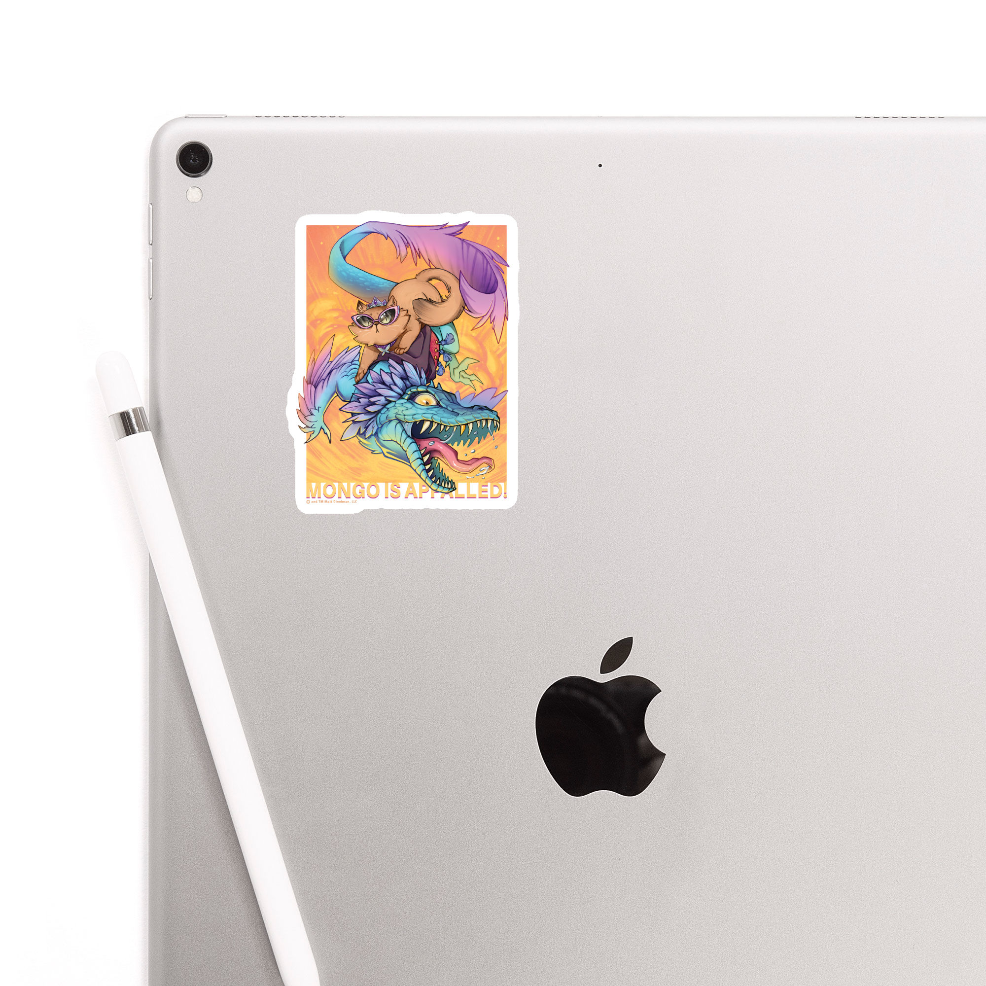 MONGO IS APPALLED! Sticker