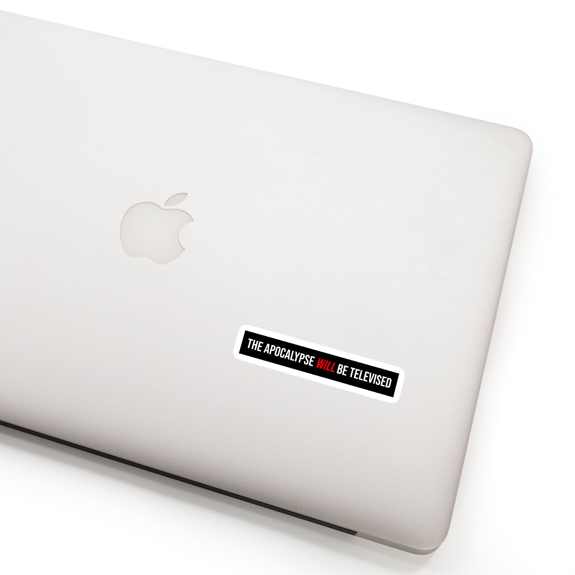 The Apocalypse Will Be Televised Sticker