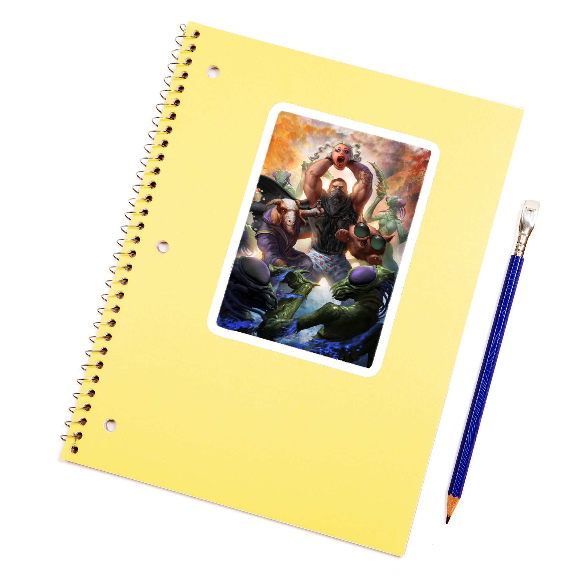 Book 5, The Butcher's Masquerade, No Title Sticker