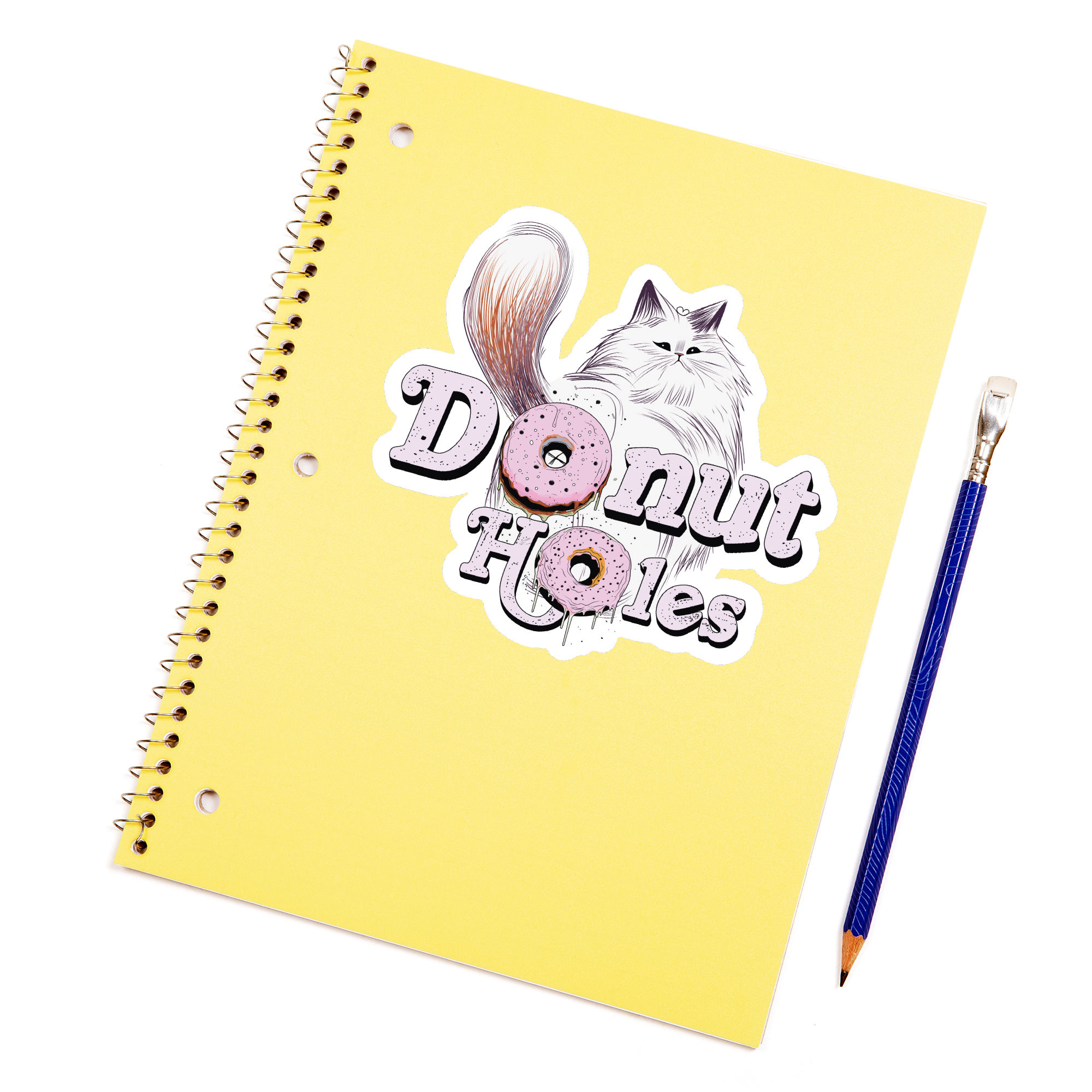 Donut Holes Unofficial Fan Club Logo Sticker