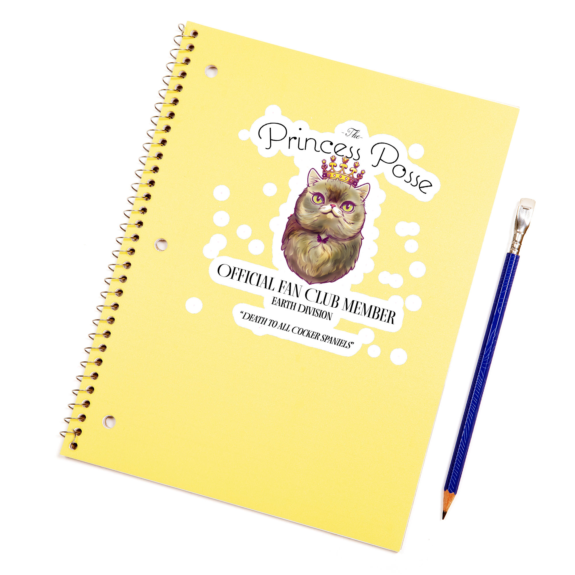 The Princess Posse Official Merchandise Princess Donut of Dungeon Crawler Carl (Light Tees) Sticker