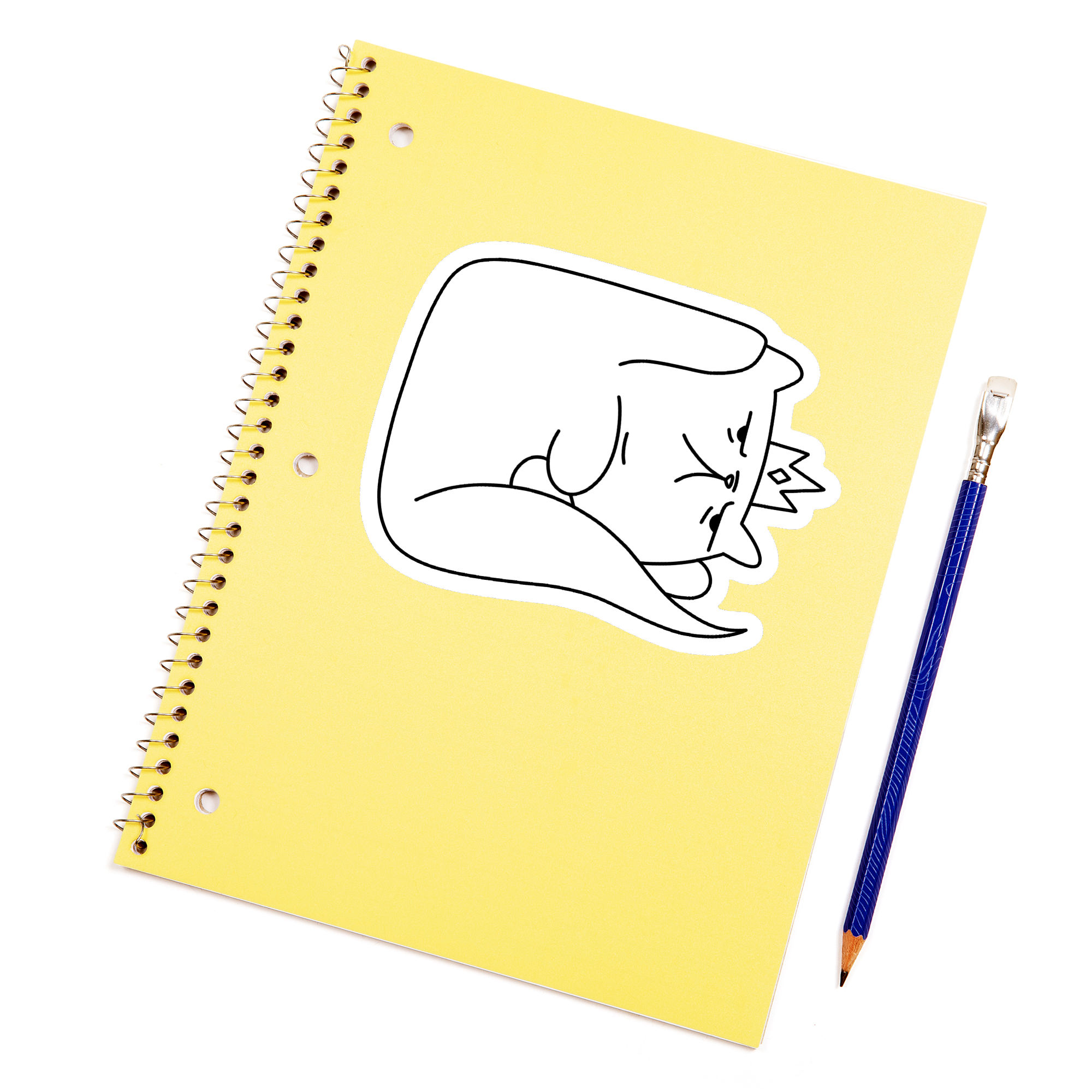Princess Donut the Queen Anne Chonk Sticker