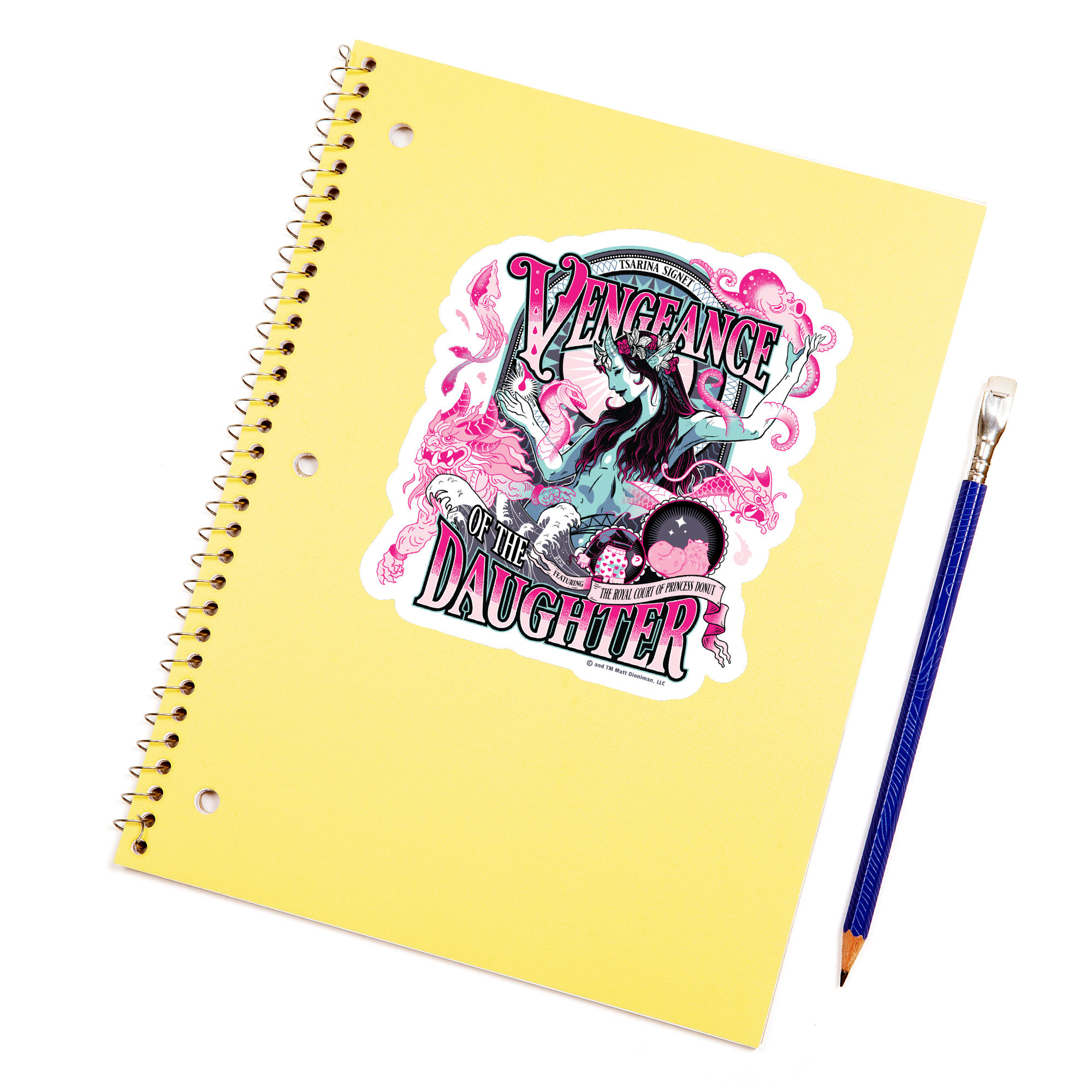 Vengeance of the Daughter Sticker